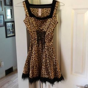Cat leopard costume